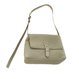 Matte Leather Shoulder Messenger Bag College Style Girls Student Crossbody Bag