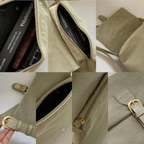 Matte Leather Shoulder Messenger Bag College Style Girls Student Crossbody Bag