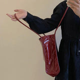 Large-Capacity Tote Shoulder Bag Soft Leather Double Shoulder Strap