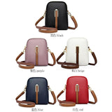 Women's Mini Leather Crossbody Bag Phone Pouch Casual Shoulder Purse