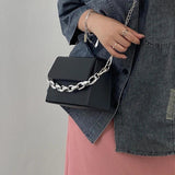 Women Small Square Shoulder Crossbody Bag Chain Handbags