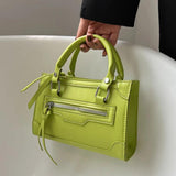 Leather Women's Crossbody Shoulder Bag Solid Color High Quality