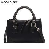 Leather Women's Crossbody Shoulder Bag Solid Color High Quality