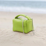 French Niche Chain Pillow Bag Messenger Handbag