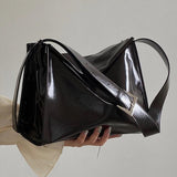 Oil Wax Leather Women's Shoulder Bag Large Capacity Messenger Bags