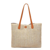 Arrive Women's Straw Large Tote Shoulder Bag Tassel Handbag B149