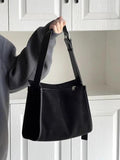Matte Leather Square Shoulder Bags for Women Ladies Crossbody Messenger Bag