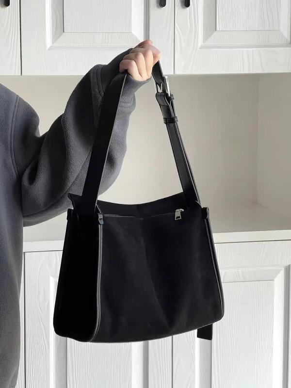 Matte Leather Square Shoulder Bags for Women Ladies Crossbody Messenger Bag
