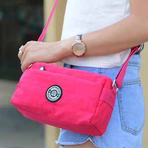 Women's Messenger Bag Crossbody Waterproof Nylon Handbag Shoulder Purse