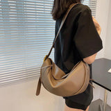 Vintage Crossbody Bag Large Capacity Soft Shoulder Handbag