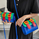 Mini PU Leather Crossbody Bags For Women Spring Travel Shoulder Bag Tote