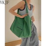 Large Canvas Women's Tote Handbags for Ladies Shopping Bag