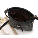 Women Messenger Bag Leather Crossbody Satchel Retro Handbag Purse