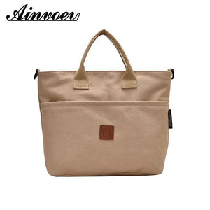 Canvas Crossbody Bag For Women Large-capacity Shoulder Handbag