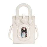 Spring High Women's Handbag Solid Cartoon Crossbody Bag