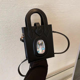 Spring High Women's Handbag Solid Cartoon Crossbody Bag