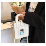 Spring High Women's Handbag Solid Cartoon Crossbody Bag