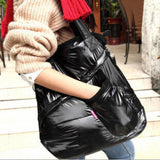 Cotton Warm Hand Bag Winter Bags Women Shoulder Bag