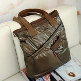 Cotton Warm Hand Bag Winter Bags Women Shoulder Bag