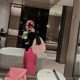 Faux Fur Women's Small Shoulder Bag Portable Ladies Clutch Purse Tote Handbags