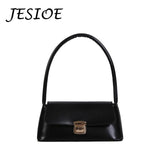 Retro Women Shoulder Bags Flap Leather Crossbody Bags Underarm Bag