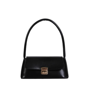 Retro Women Shoulder Bags Flap Leather Crossbody Bags Underarm Bag