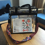 Summer PVC Clear Handbag Large Size Beach Tote Shoulder Bag