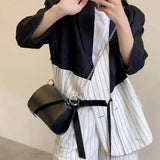 Women's Chain Underarm Bag PU Leather Ladies Shoulder Messenger Bags