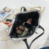 Winter Space Pad Cotton Down Bag for Women Shoulder Bags