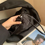 Canvas Totes Bags Women Casual Wild Ladies Handbags Solid Shoulder Women Bag