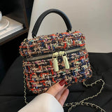 Woolen Cloth Women's Mini Bag Handbags Shoulder Bag Crossbody Bag