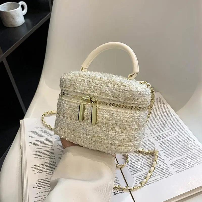 Woolen Cloth Women's Mini Bag Handbags Shoulder Bag Crossbody Bag