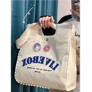 College Crossbody Bag Canvas Commuter Shoulder Bag