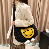Large Tote Padded Handbags Casual Cartoon Women Shoulder Bags