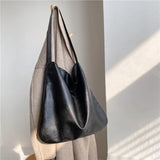 Women's Shoulder Bag Large Capacity PU Leather Tote Handbag