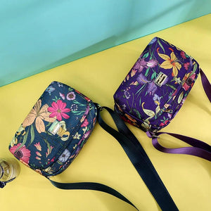 Rural Style Crossbody Shoulder Bag Flower Waterproof Handbag