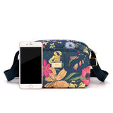 Rural Style Crossbody Shoulder Bag Flower Waterproof Handbag
