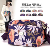Rural Style Crossbody Shoulder Bag Flower Waterproof Handbag