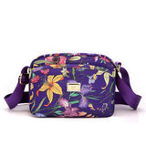 Rural Style Crossbody Shoulder Bag Flower Waterproof Handbag