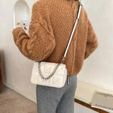 Small Shoulder Bag PU Leather Crossbody Handbag