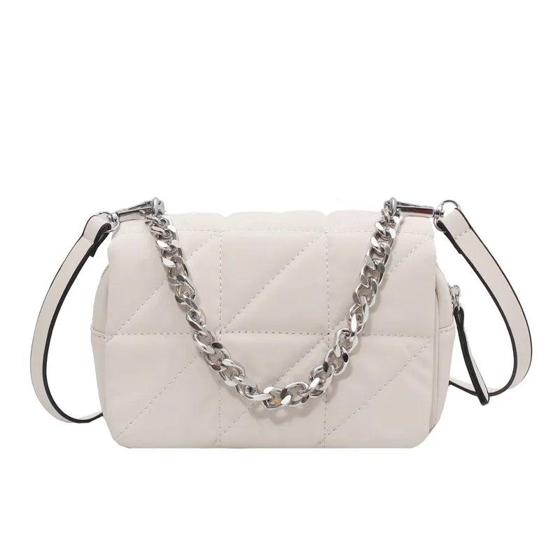 Small Shoulder Bag PU Leather Crossbody Handbag