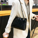 Women Leather Chain Crossbody Messenger Bag Soft Totes Bags Bolso