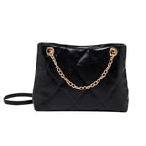 Women Leather Chain Crossbody Messenger Bag Soft Totes Bags Bolso