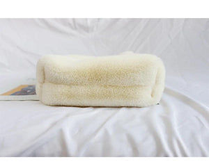 Soft Plush Women Tote Handbags Shoulder Bags Faux Fur Clutch Purses
