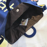 Canvas Crossbody Bag Women Tote Handbag Shoulder Messenger Sac A Main