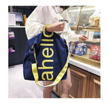 Canvas Crossbody Bag Women Tote Handbag Shoulder Messenger Sac A Main