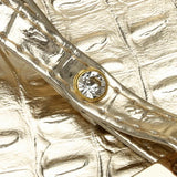 Women Shoulder Bags Silver Crocodile Handbag PU Leather Big Tote Bag