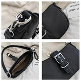 Leather Shoulder Bags Chains HandBag Ladies Women Bag