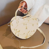 Female Small Bag Lace Messenger One-Shoulder Portable Heart-Shaped Bag