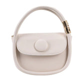 French Niche Portable Saddle Messenger Bag for Women